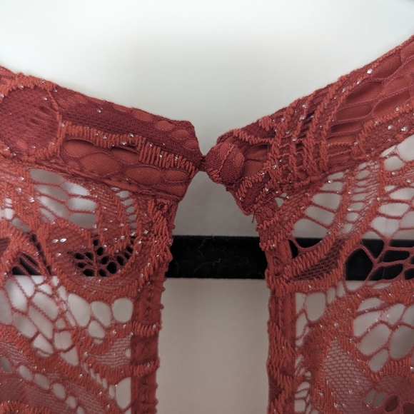 Torrid Halter Lace Skater Dress - Picture 4 of 7